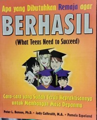 Image of Apa yang Dibutuhkan Remaja agar Berhasil