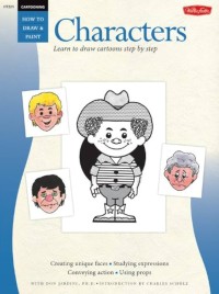 Image of Characters : Learn To Draw Cartoons Step By Step