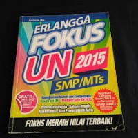 Image of Erlangga Fokus UN 2015 SMP/MTs